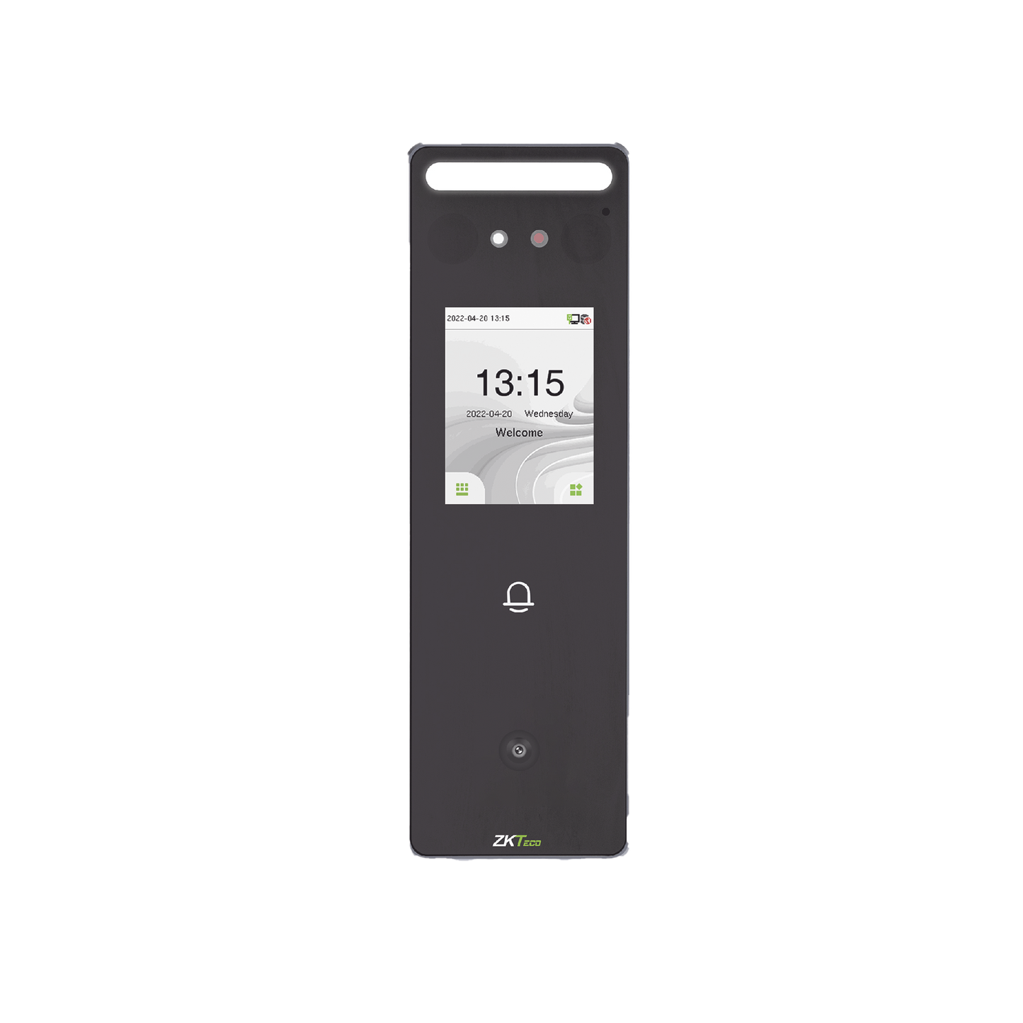 Biometrico Para Control de Acceso y Tiempo y Asistencia con Reconocimiento Facial y lLectura de Código QR / Con Salida de Relevador Para 1 Puerta