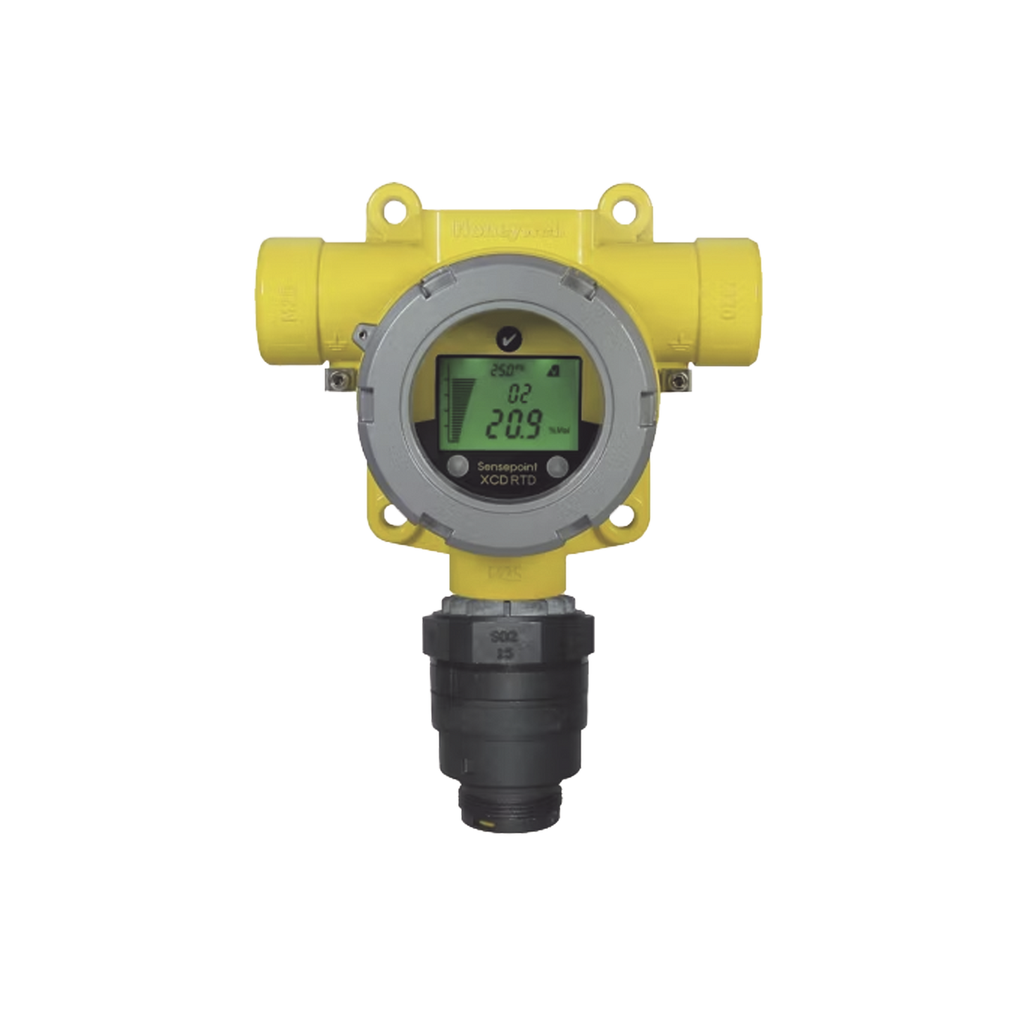 Detector Industrial Con Sensor Electroquimico Dioxido De Azufre (SO2) 0-15 ppm, Salida 4-20 mA, Carcasa De Aluminio, Clase I, Div 2, Serie Sensepoint XCD RTD