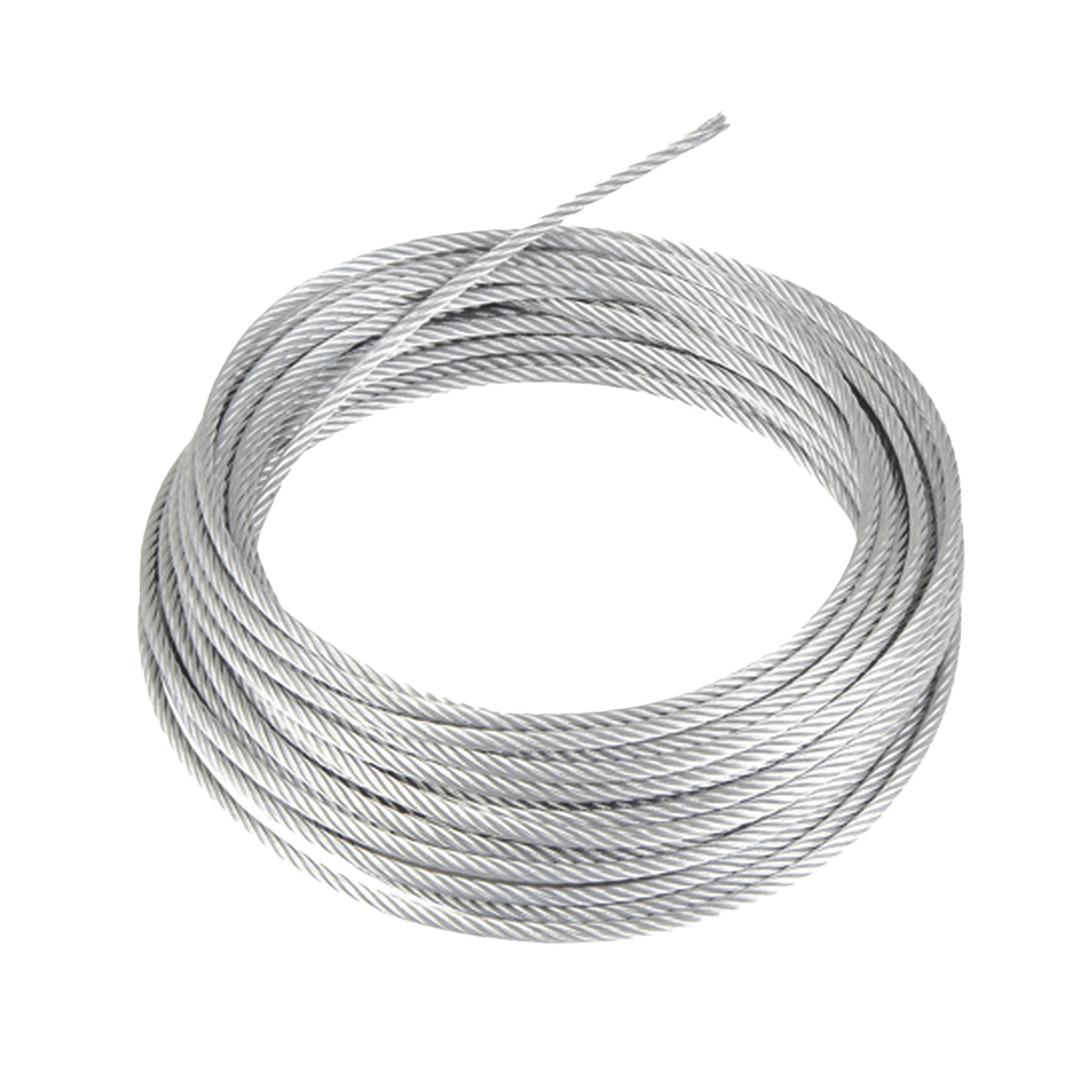 Rollo o carrete de 300 Metros de Retenida de 1/8" de Alta Resistencia, Galvanizado clase A.
