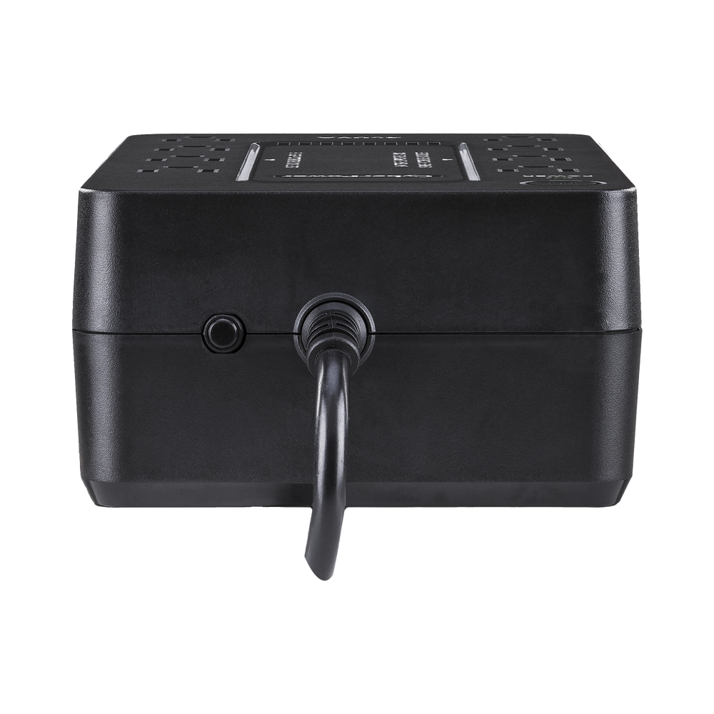 UPS de 425 VA/255 W, Topología Standby, Entrada 120 Vca NEMA 5-15P, Tipo Gabinete Compacto, Con 8 Tomas NEMA 5-15R