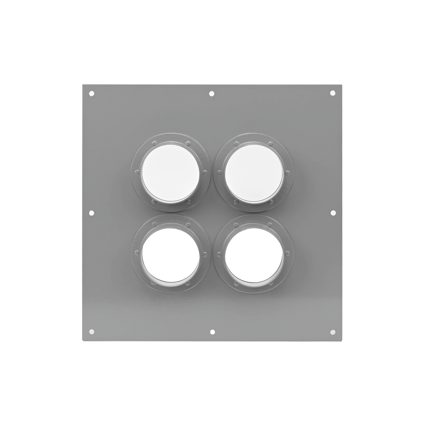 Placa Pasamuros Con Capacidad de 4 Botas de 4"