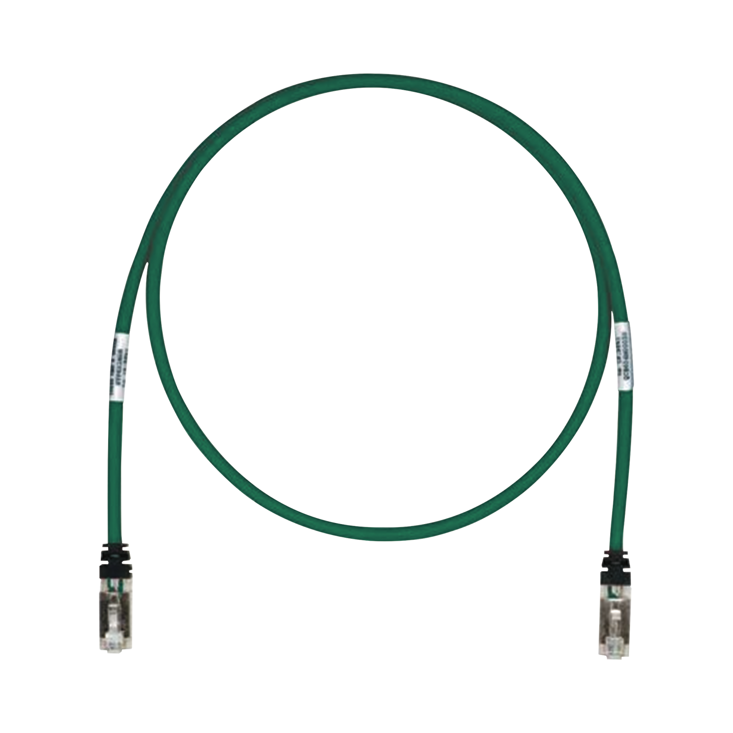 Patch Cord Cat6A, Blindado S/FTP, CM/LS0H, 5.18 Metros (17 Pies), Color Verde