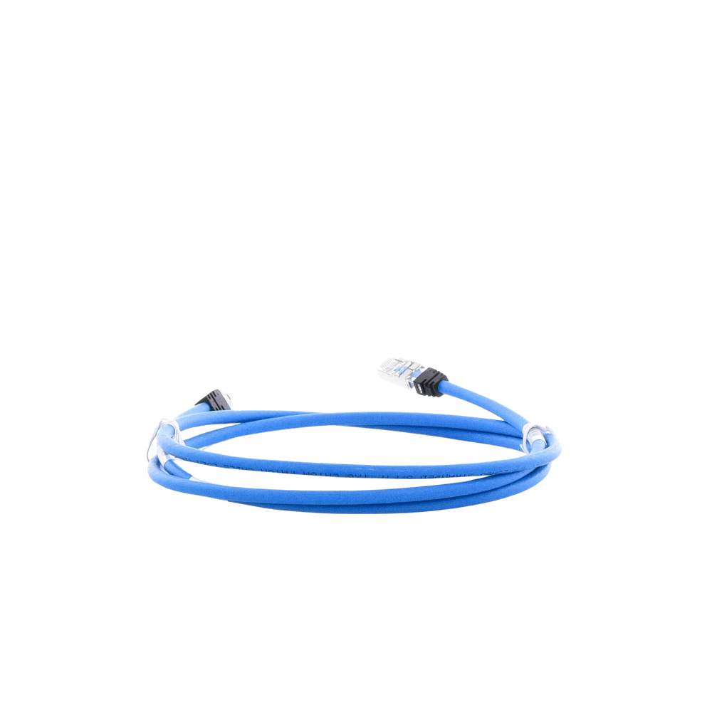 Patch Cord Cat6A, Blindado S/FTP, CM/LS0H, 1.52 Metros (5 Pies), Color Azul