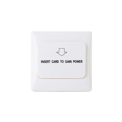 Interruptor de Energía para Hotel / Activación con Tarjeta MIFARE / 110VCA 30A / Compatible M1K y M4K