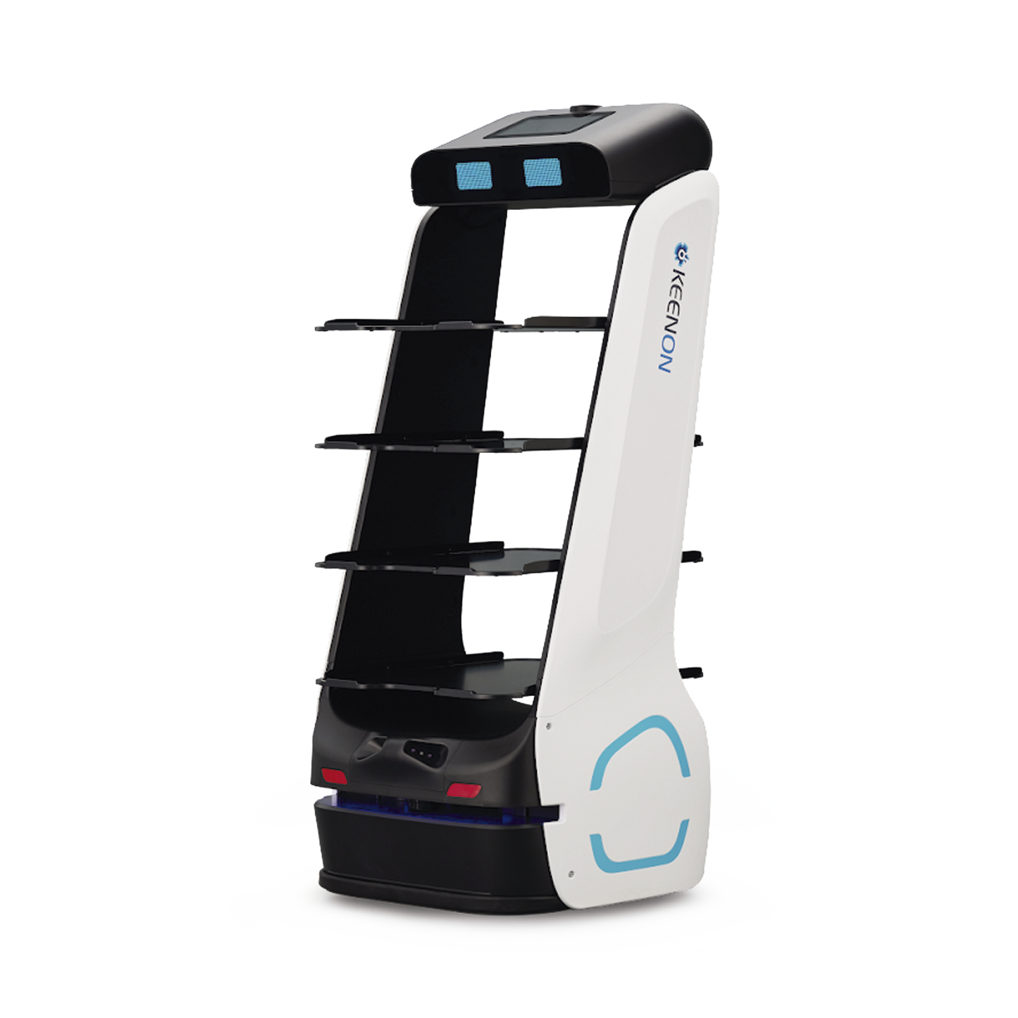 Robot para servicio de mesero o repartidor T5LB ubicado por etiquetas en techo