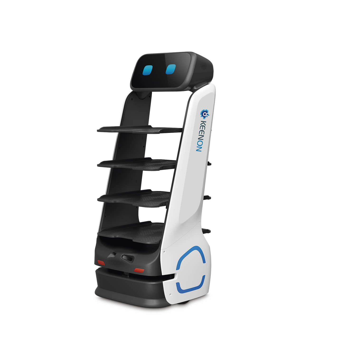 Robot Autonomo para Servicio de Meseros Ubicado por SLAM (Laser) / Mejora el Servicio al Cliente / Soporta 10 Kgs por Charola / Ideal para Restaurantes, Cafeterias, Hospitales, Salones de Eventos, Etc...