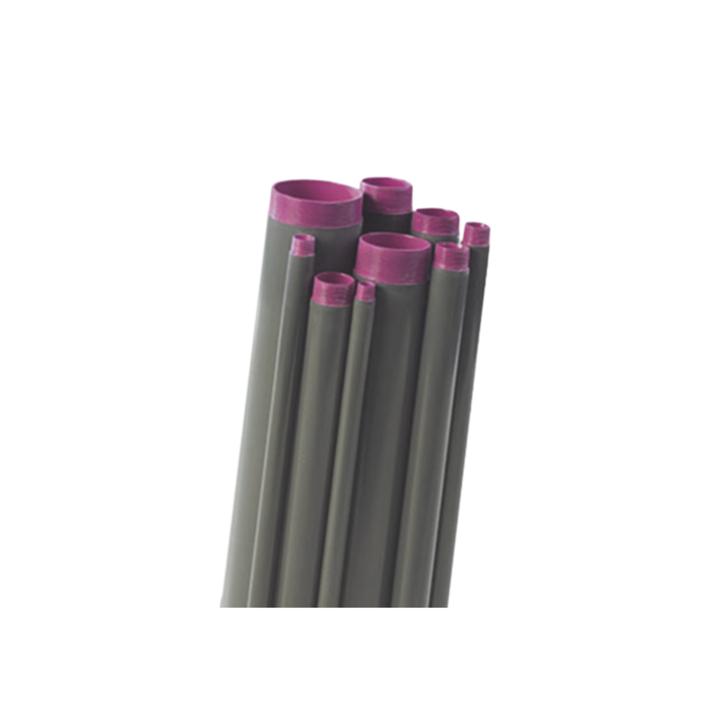 Tubo Conduit rígido de aluminio de 5” (127 mm) con recubrimiento de PVC de 3.05 m con cople.
