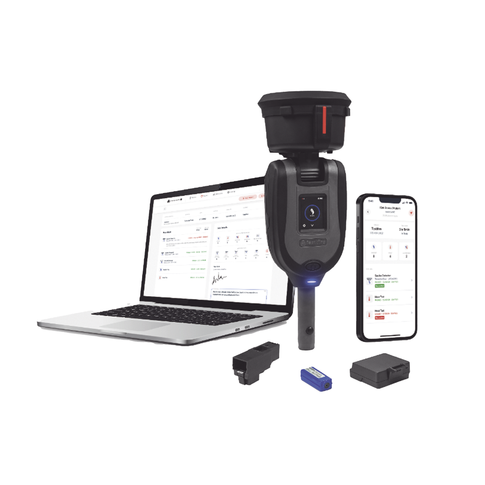 Probador Electrónico Avanzado All-in-One TEST-REPORT-SHARE Para Detectores De Humo y Térmicos