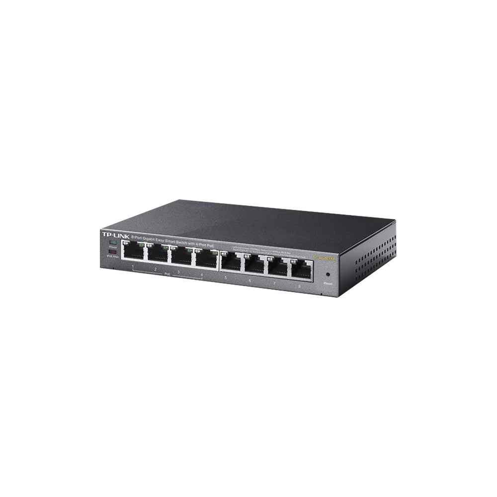 Easy Smart Switch PoE JetStream , 8 puertos 10/100/1000 Mbps 55 W