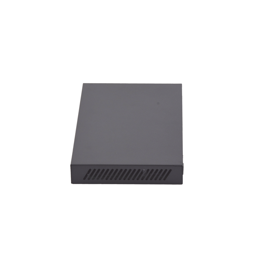 Switch Omada / 8 Puertos Gigabit / 4 Puertos PoE+ 802.3at/af / Presupuesto PoE 62 W / 30 W por Puerto / Gestión Cloud Omada / L3 Static Routing / Sin Ventilador / Metal