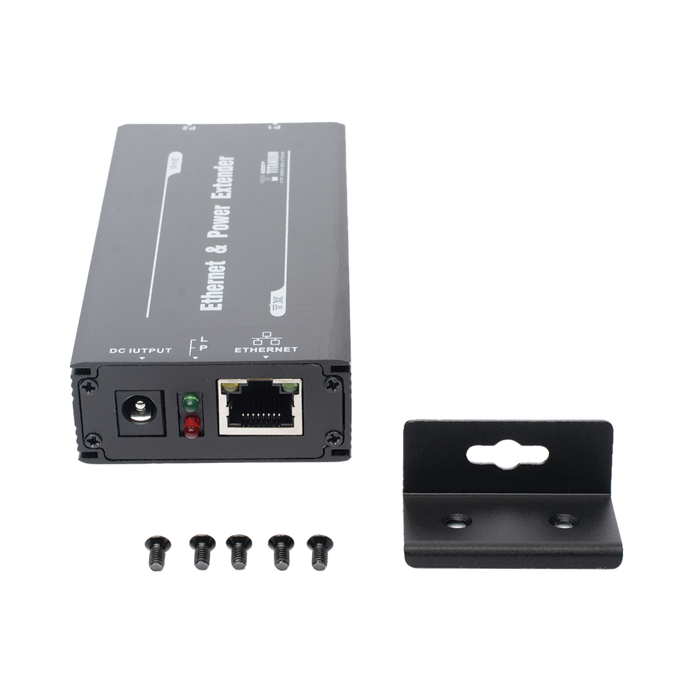(POE 600 METROS) Transmisor para Extensor PoE TT-8001R / 1 Puerto para recepción de video y alimentación (PoE) / IDEAL PARA DOMOS Y CAMARAS IP / Conexión en Cascada / Soporta PTZ´s de 60 W / Soporta IEEE802.3af/at