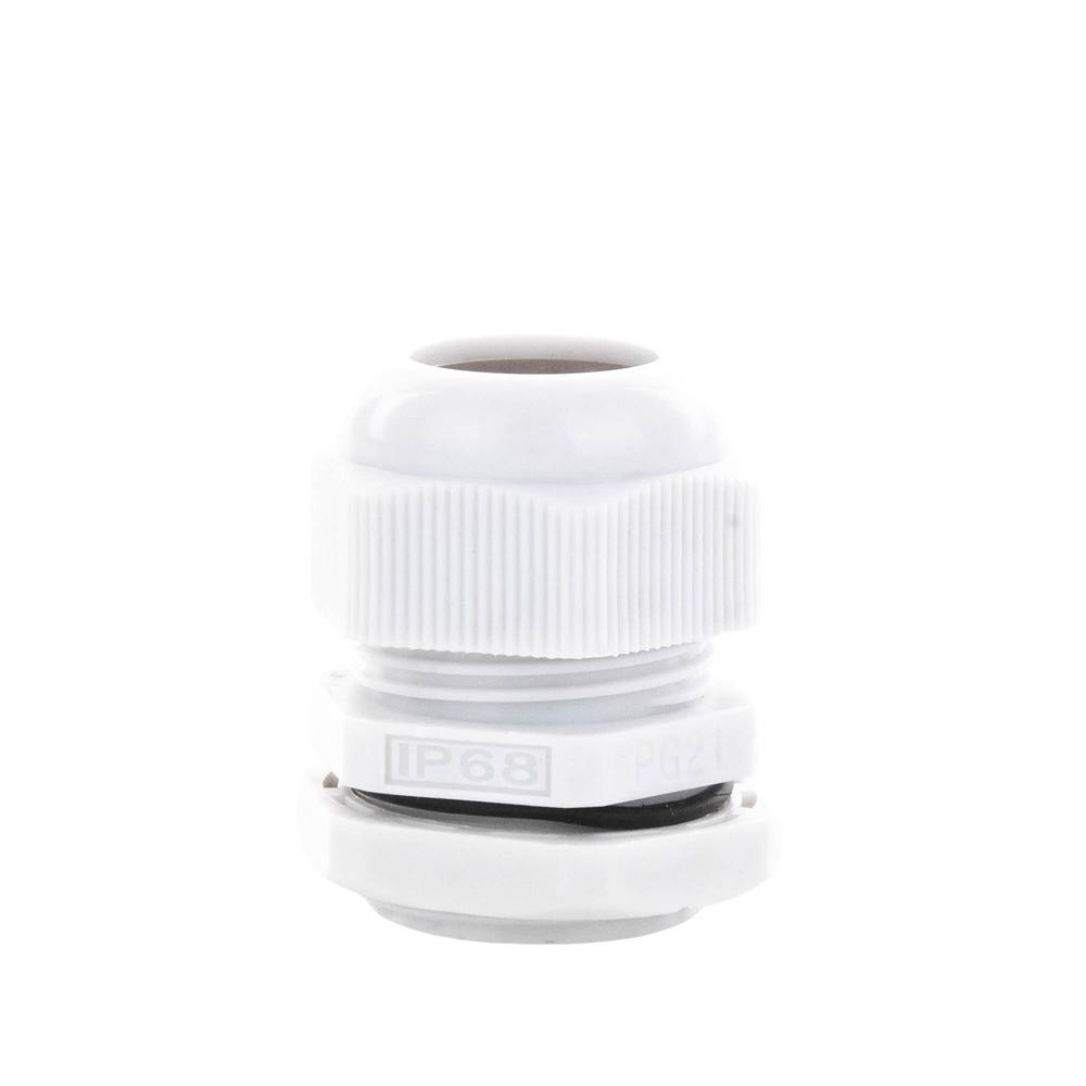 Conector Plástico Tipo Glándula para Cable de 13 a 18 mm de Diámetro.