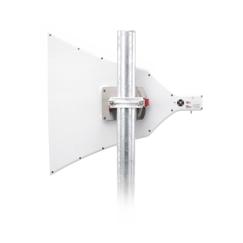 Antena Tipo Horn de 90° , 16 dBi, Ideal para ambientes de alto ruido, 4.9-6.5 GHz, , Conector SMA-Hembra, con montaje incluido