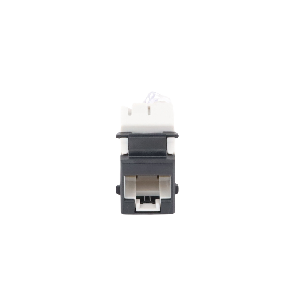 Jack Ultramax Cat5e, UTP, Tipo Keystone, Color Negro, Punch Down