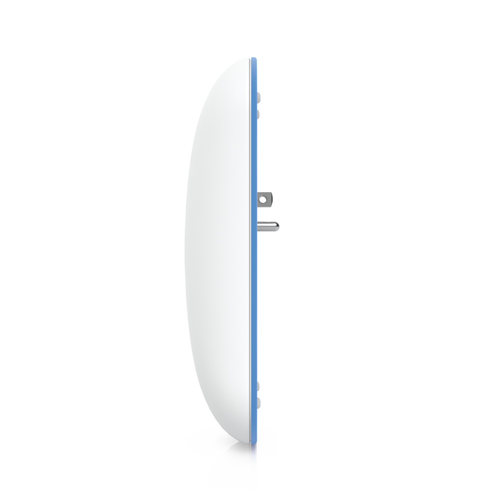 Extensor WiFi 6 UniFi / Hasta 5.3 Gbps Agregados / Doble Banda 2.4 y 5 GHz / MIMO 2x2 y 4x4 con Beamforming / Conexión Directa a Contacto Eléctrico / 300+ Clientes Concurrentes / Gestión UniFi Network / Exclusivo para Equipos UniFi