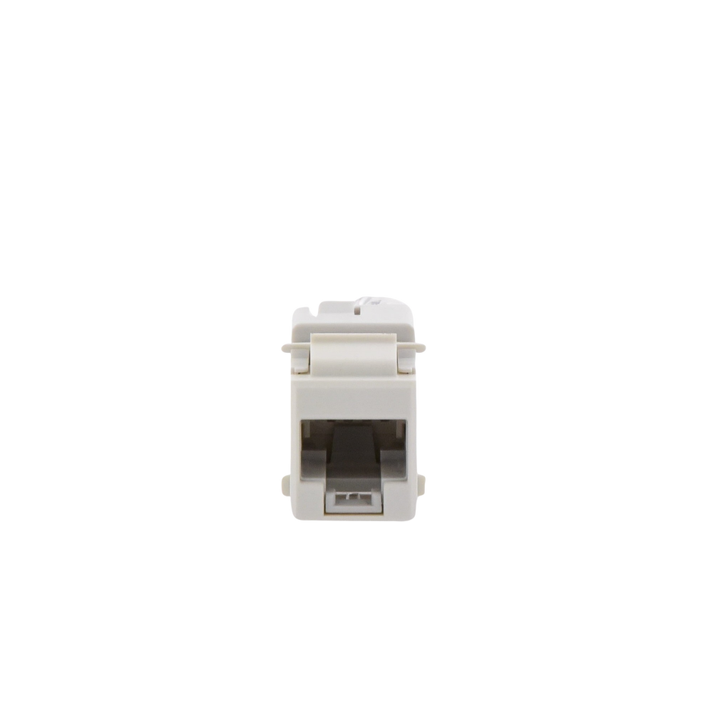 Jack Ultramax Cat6, UTP, Tipo Keystone, Color Blanco, Punch Down