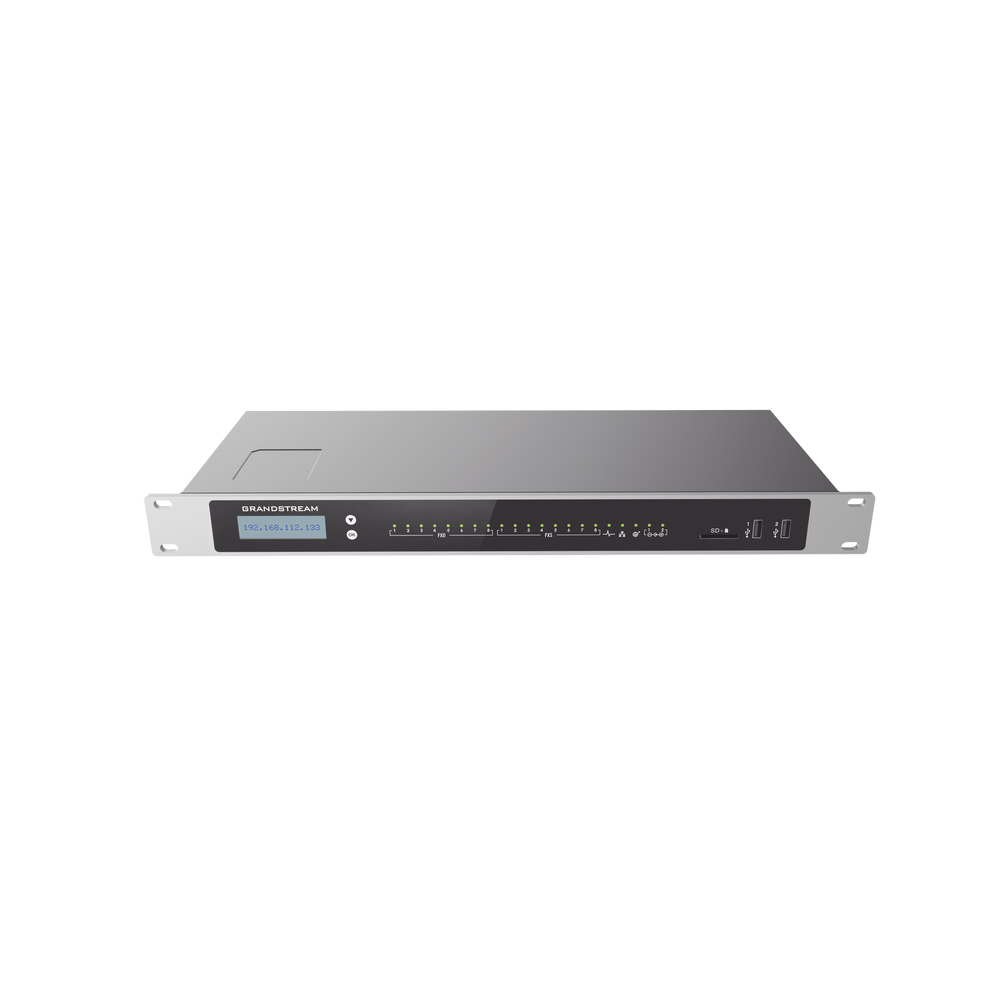 Conmutador IP-PBX para hasta 3000 usuarios y 450 llamadas simultaneas, 8FXO, 8FXS, para solución de comunicaciones unificadas y colaboración