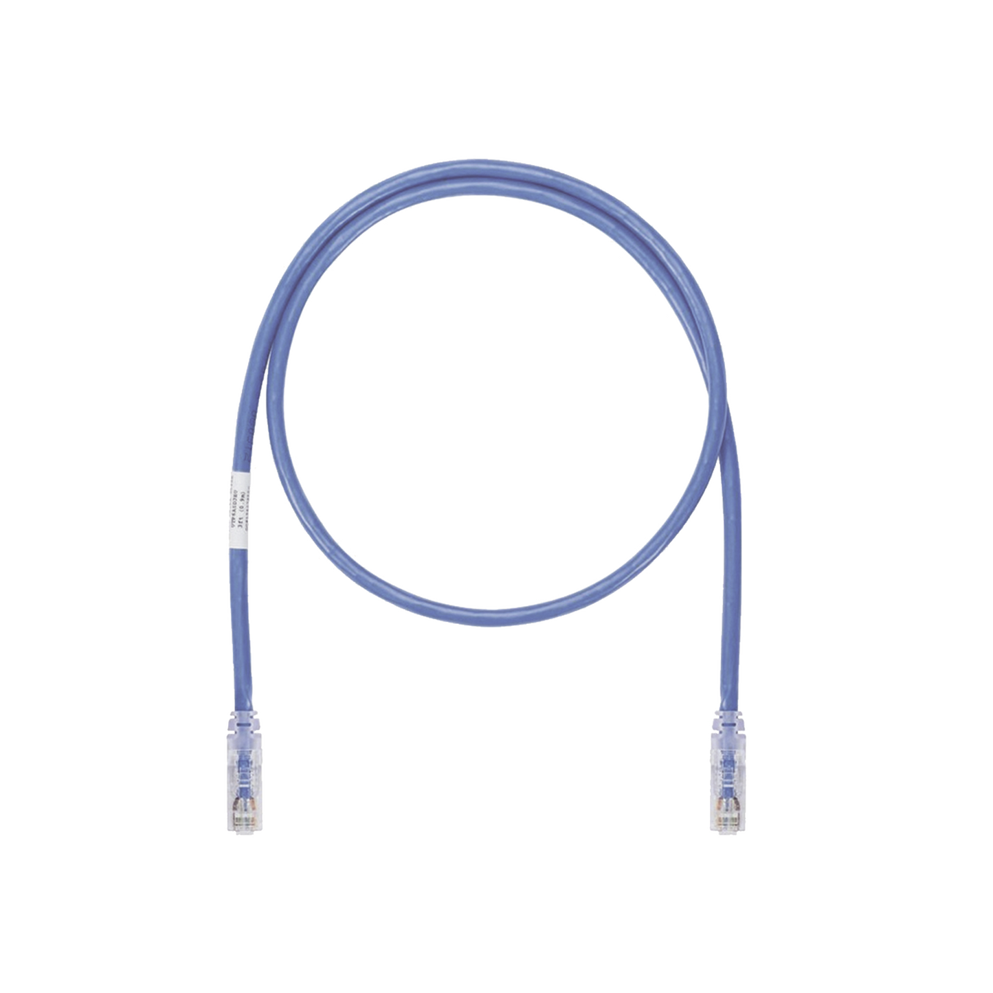 Cable de Parcheo UTP, Cat6A, 24 AWG, CM, Color Azul, 4.27 Metros (14 Pies)