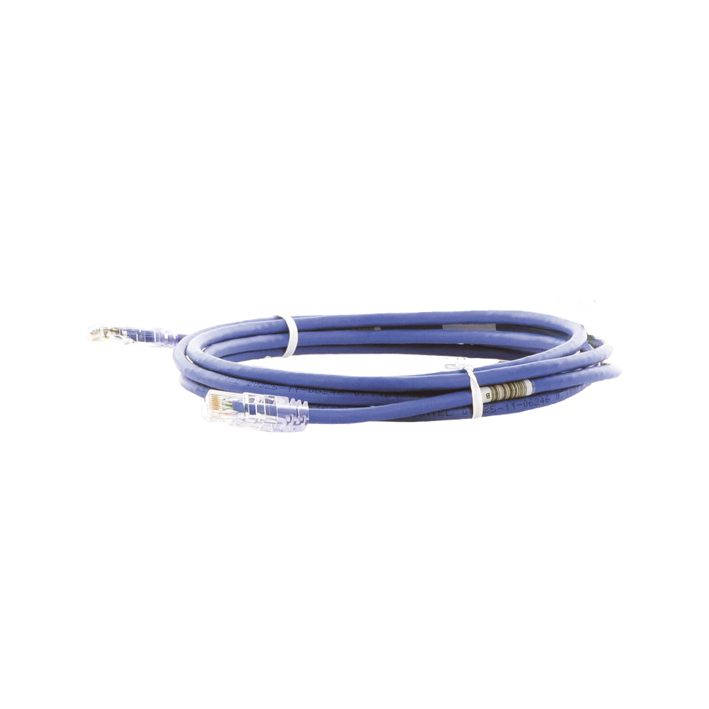 Cable de Parcheo TX6, UTP Cat6, 24 AWG, CM, Color Azul, 3.05 Metros (10 Pies)