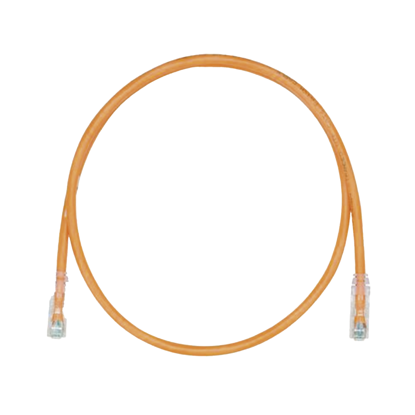 Cable de Parcheo TX6, UTP Cat6, 24 AWG, CM, Color Naranja, 8 Metros (26.25 Pies)