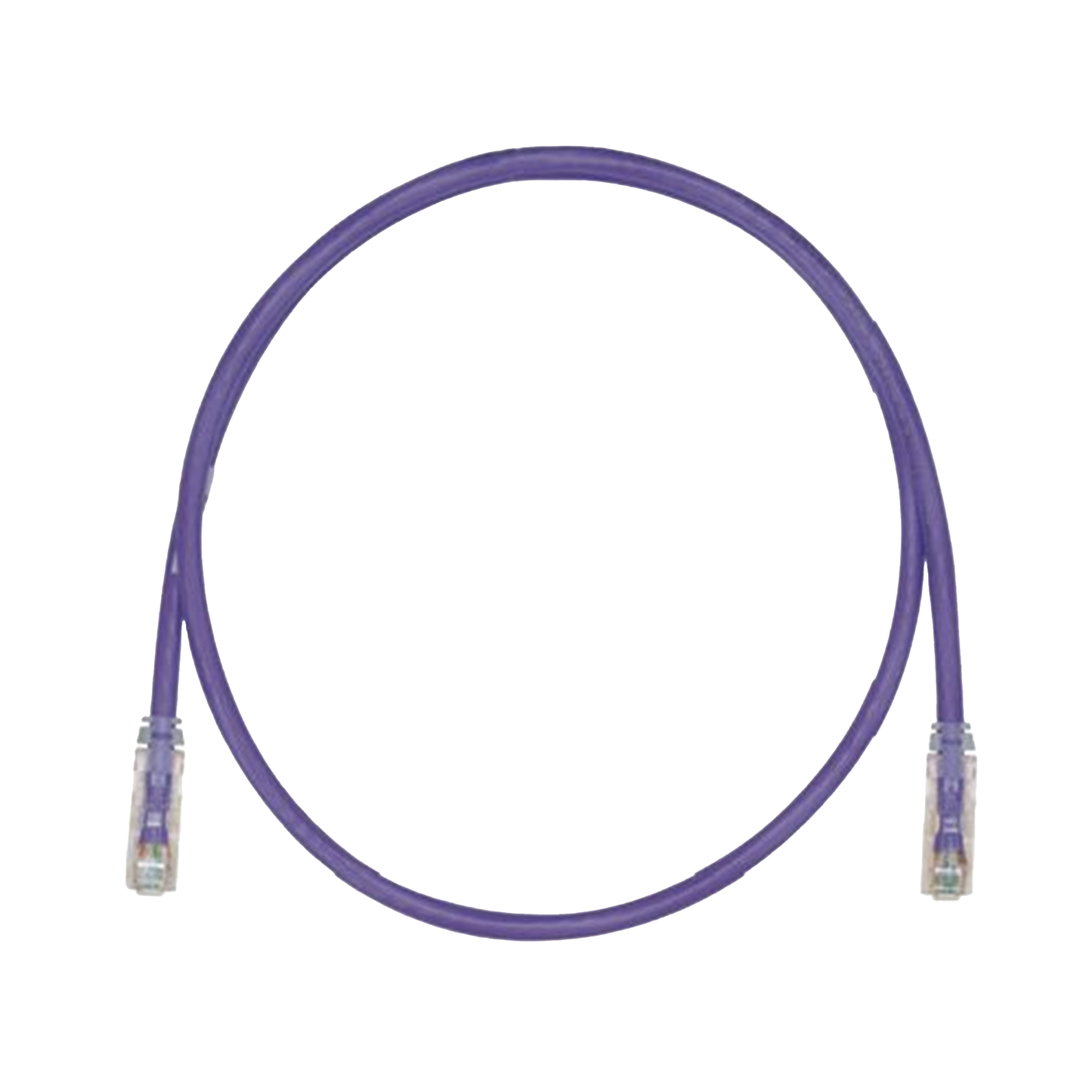 Cable de Parcheo TX6, UTP Cat6, 24 AWG, CM, Color Violeta, 8 Metros (26.25 Pies)