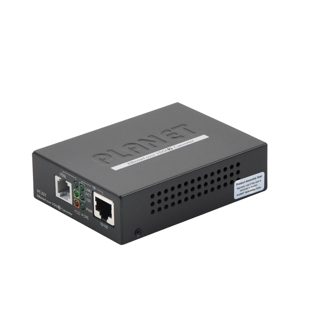 Convertidor de Medios Ethernet a Travez de VDSL2
