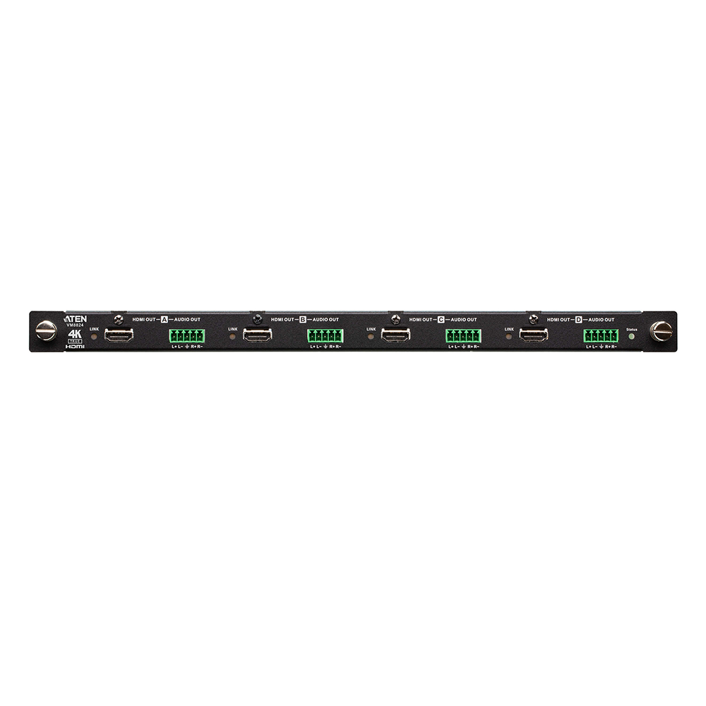 Tarjeta de Salida HDMI | 4 Puertos | HDCP 1.4 | EDID Expert | Compatible con Audio | Compatible con VM1600A