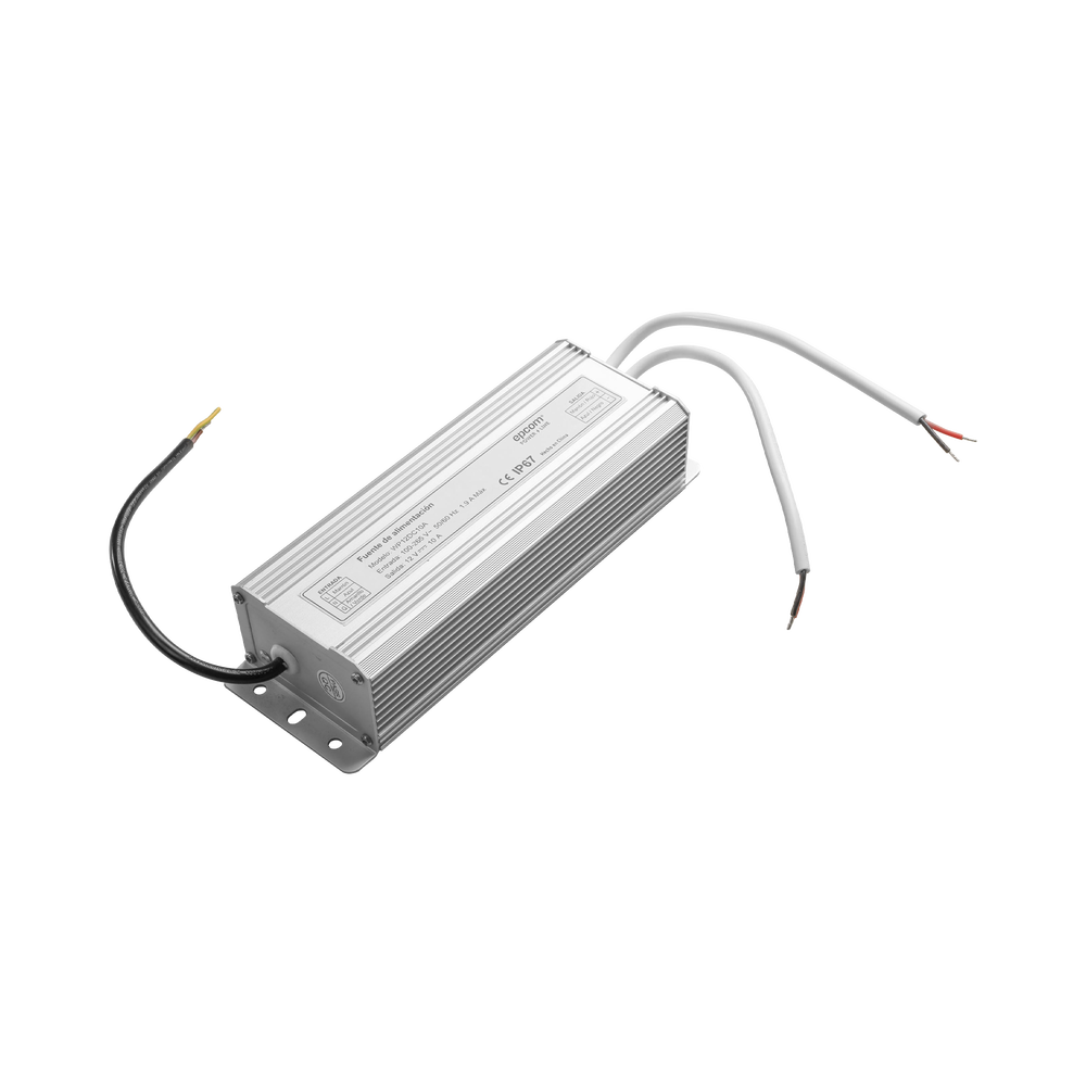 Fuente 12 V / 10 Amperes | Waterproof | Intemperie grado IP67