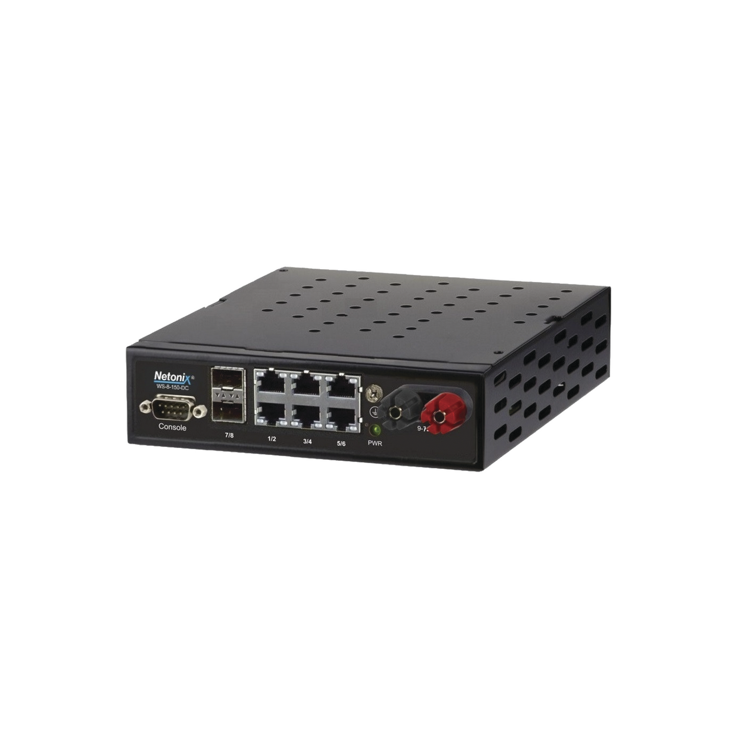 Switch WISP PoE pasivo Administrable de 8 puertos (6 PoE Gigabit + 2 SFP) entrada de 9-72 Vcc