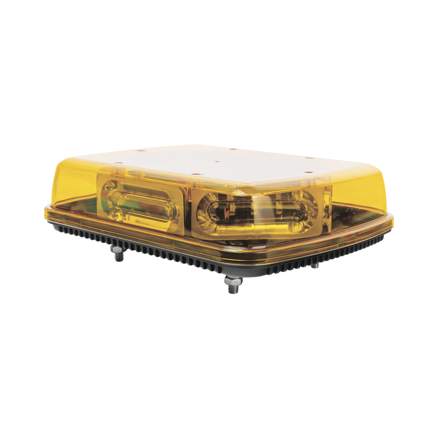 Mini Barra con 18 Poderosos LEDs, Color Ámbar Con Montaje Fijo de Tornillos