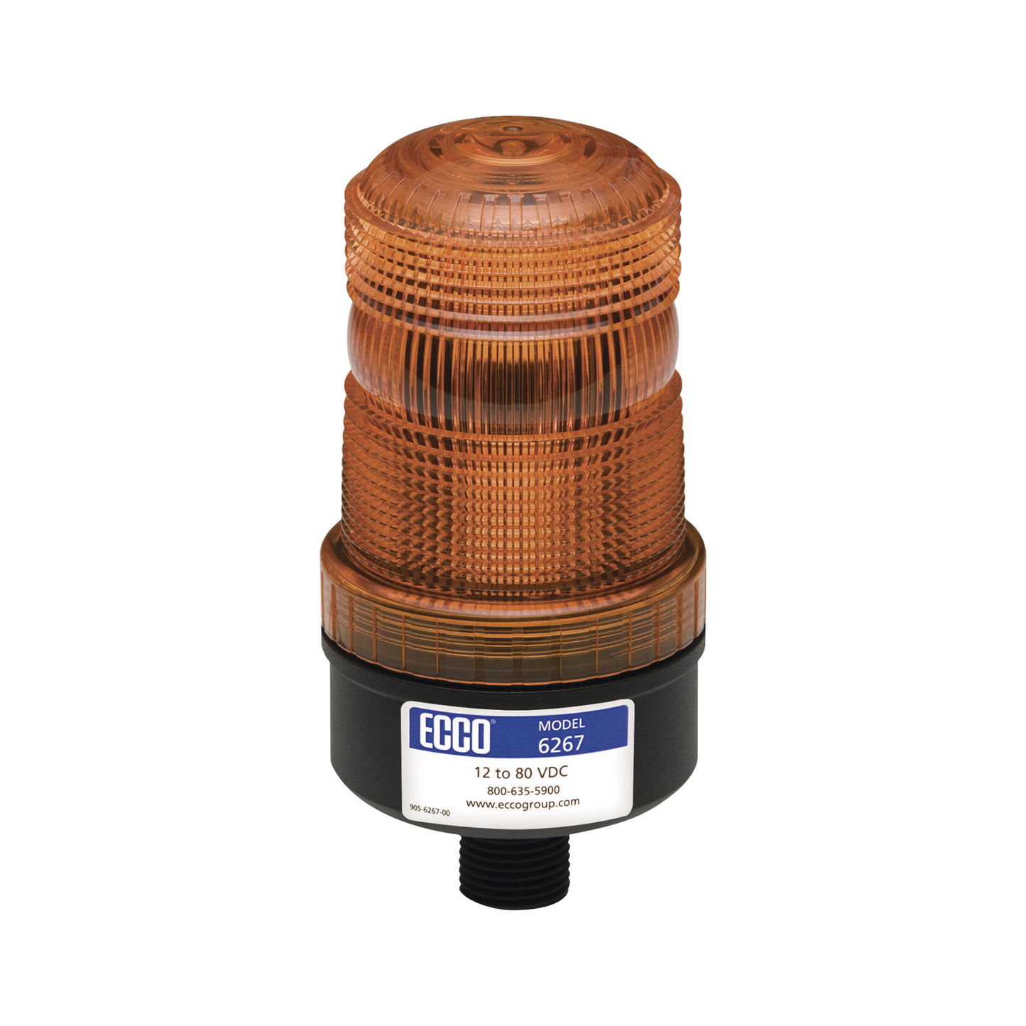 Mini baliza de LED color ambar montaje permanente SAE Clase III