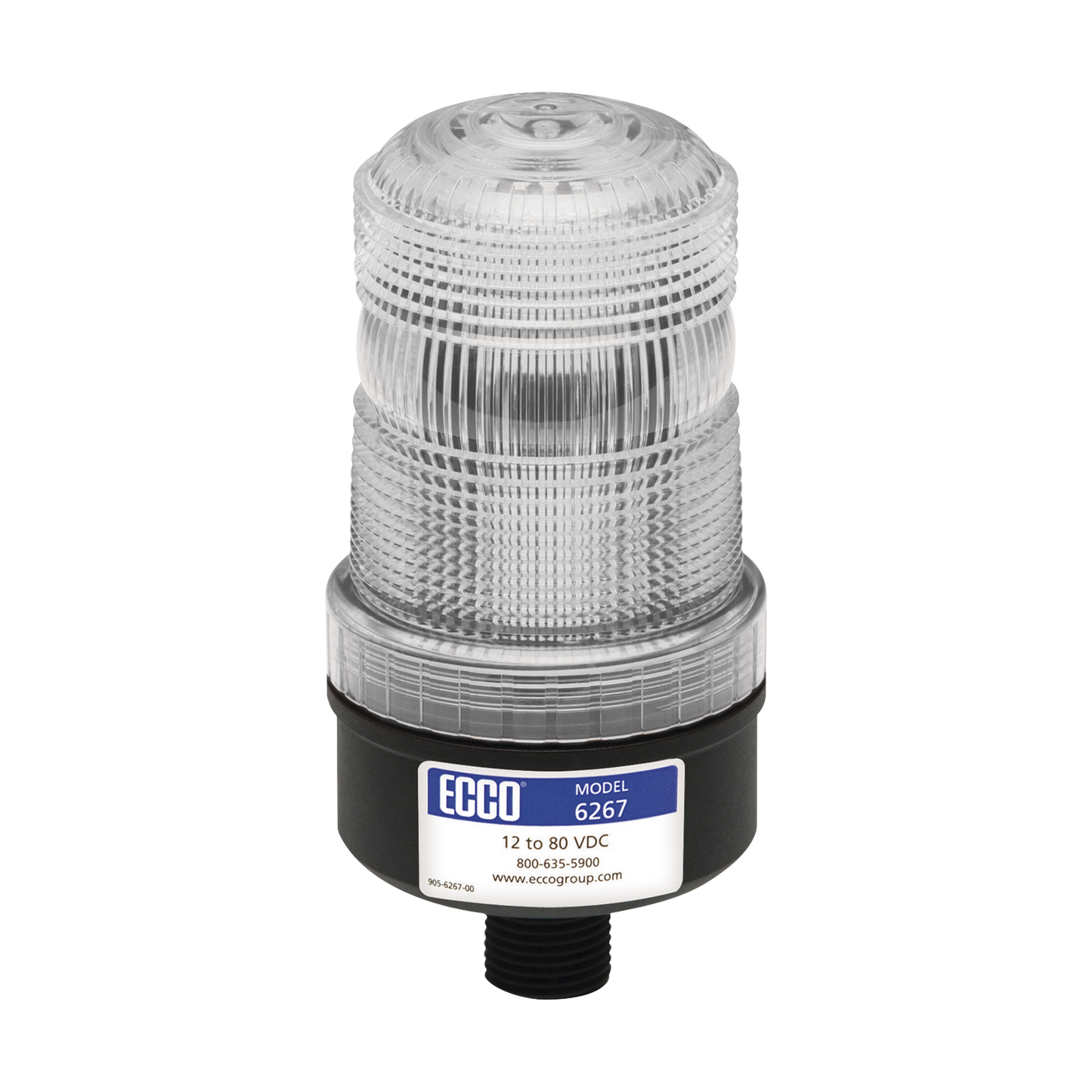 Mini baliza de LED color rojo montaje permanente SAE Clase III