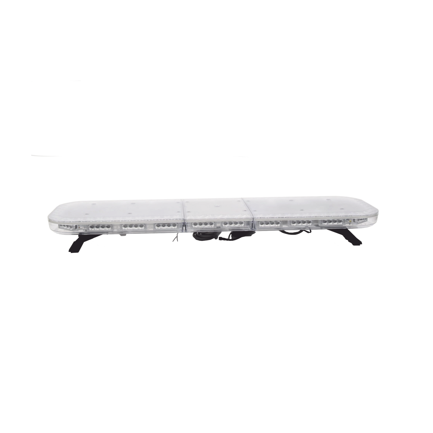 Barra de luces de 47" rojo/azul Domos Claros, 88 LED, con control de tráfico en color rojo/azul, ideal para equipar unidades de seguridad pública