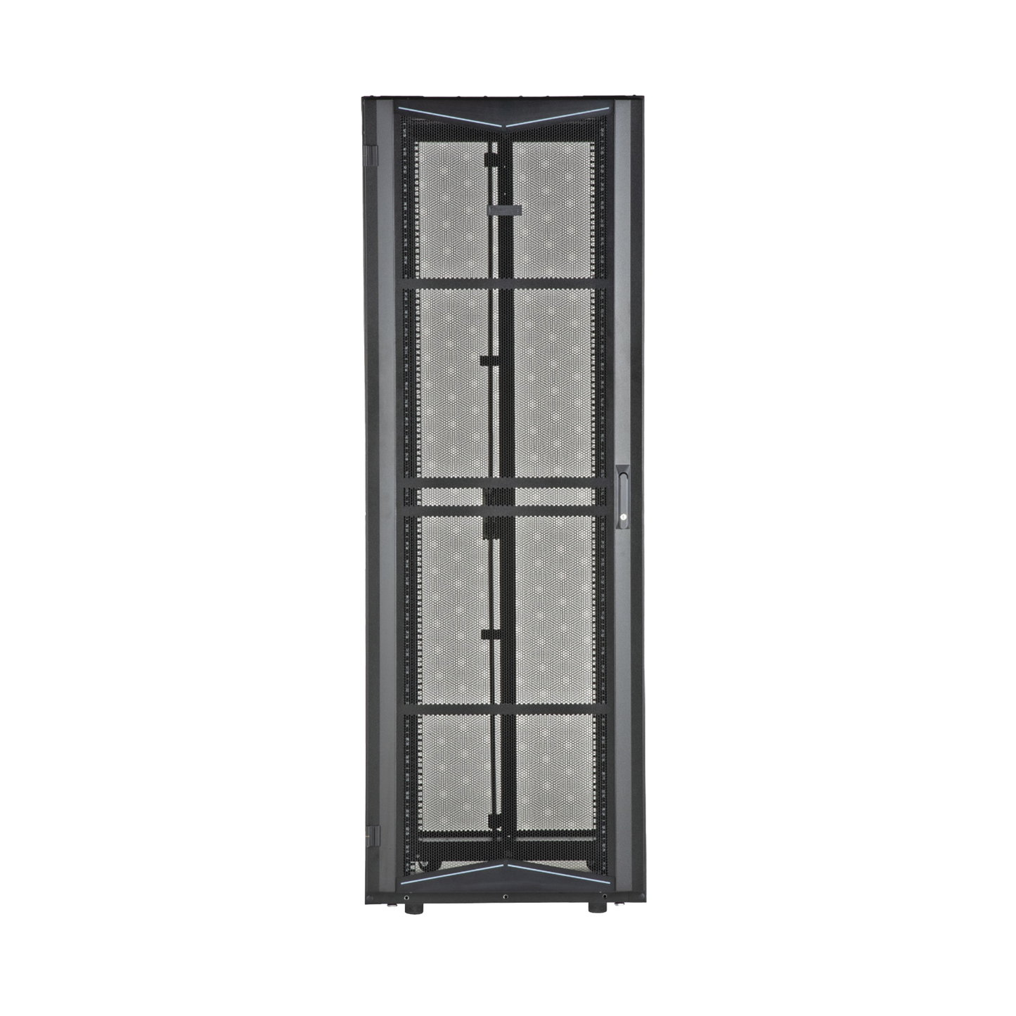 Gabinete FlexFusion para Centros de Datos, 45 UR, 800 mm de Ancho, 1200 mm de Profundidad, Fabricado en Acero, Color Negro