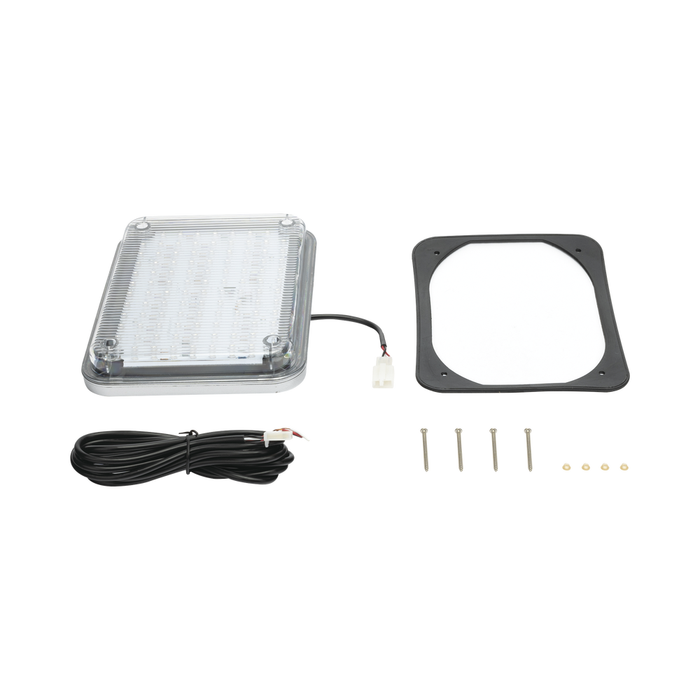 Luz de Advertencia de 9X7", Color Claro, Ideal para Ambulancias