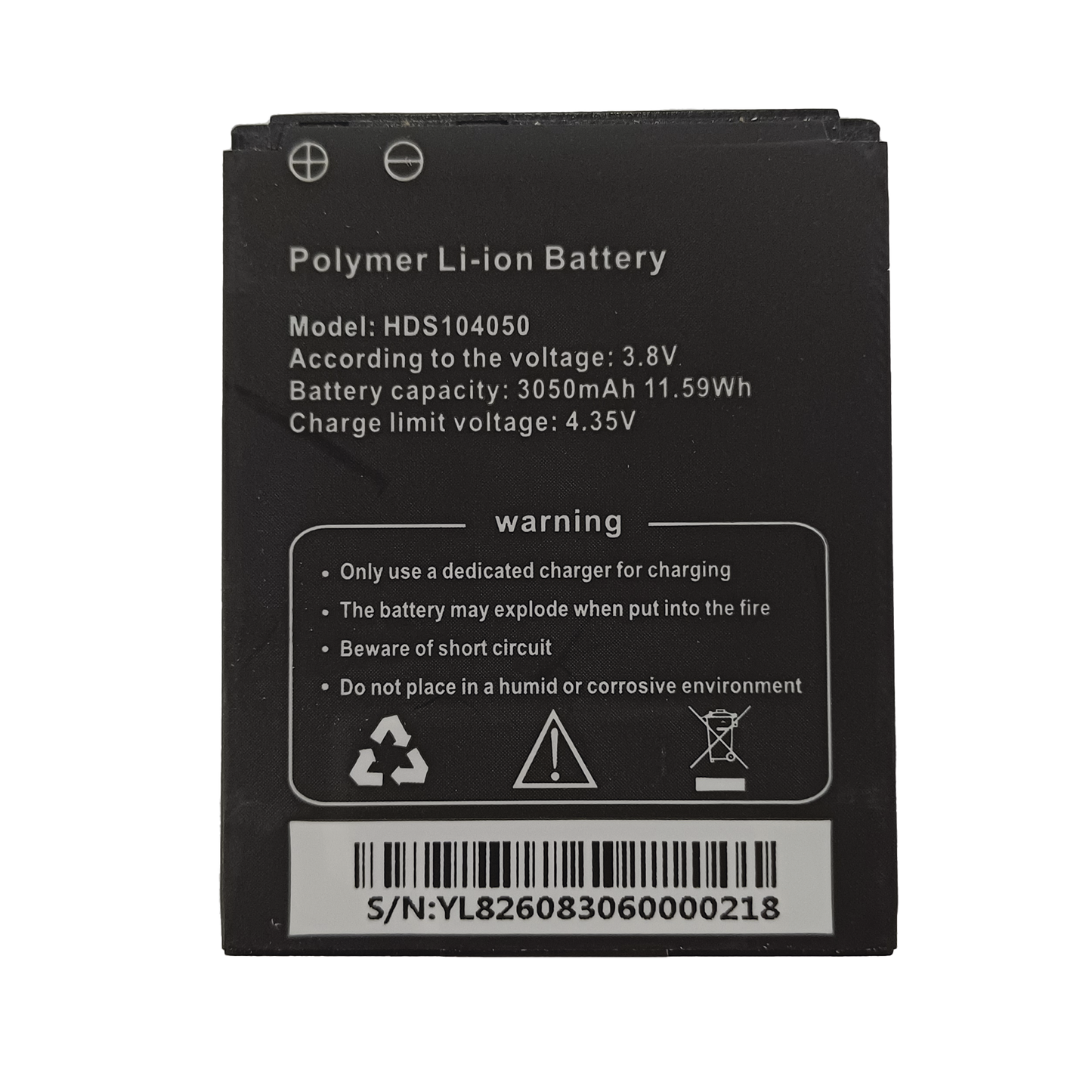 Batería de Respaldo para Bodycam XMR-R3