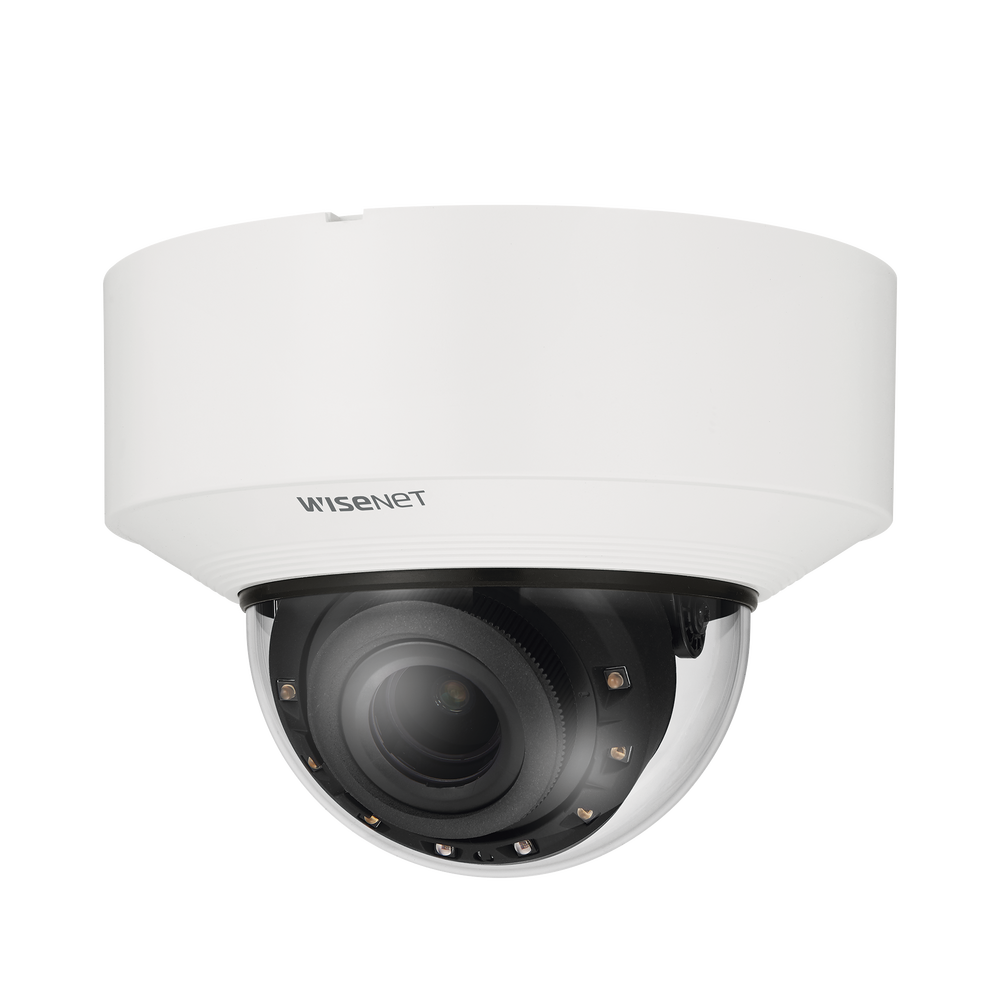Cámara Domo IP Interior de 6MP con Inteligencia Artificial / Lente Motorizado de 4.4 a 9.3mm / P-Iris, WDR 120dB / Ranura SD