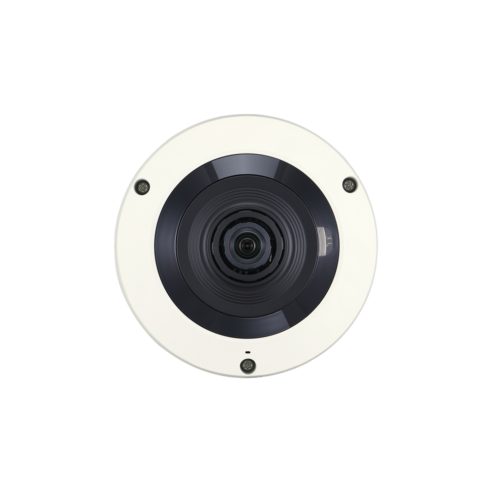 Fisheye IP Interior 6 Megapixel / WDR 120dB / IR 15m / PTZ Digital 8X / Video Analíticos Avanzados / Entrada y Salida de Audio y Alarma