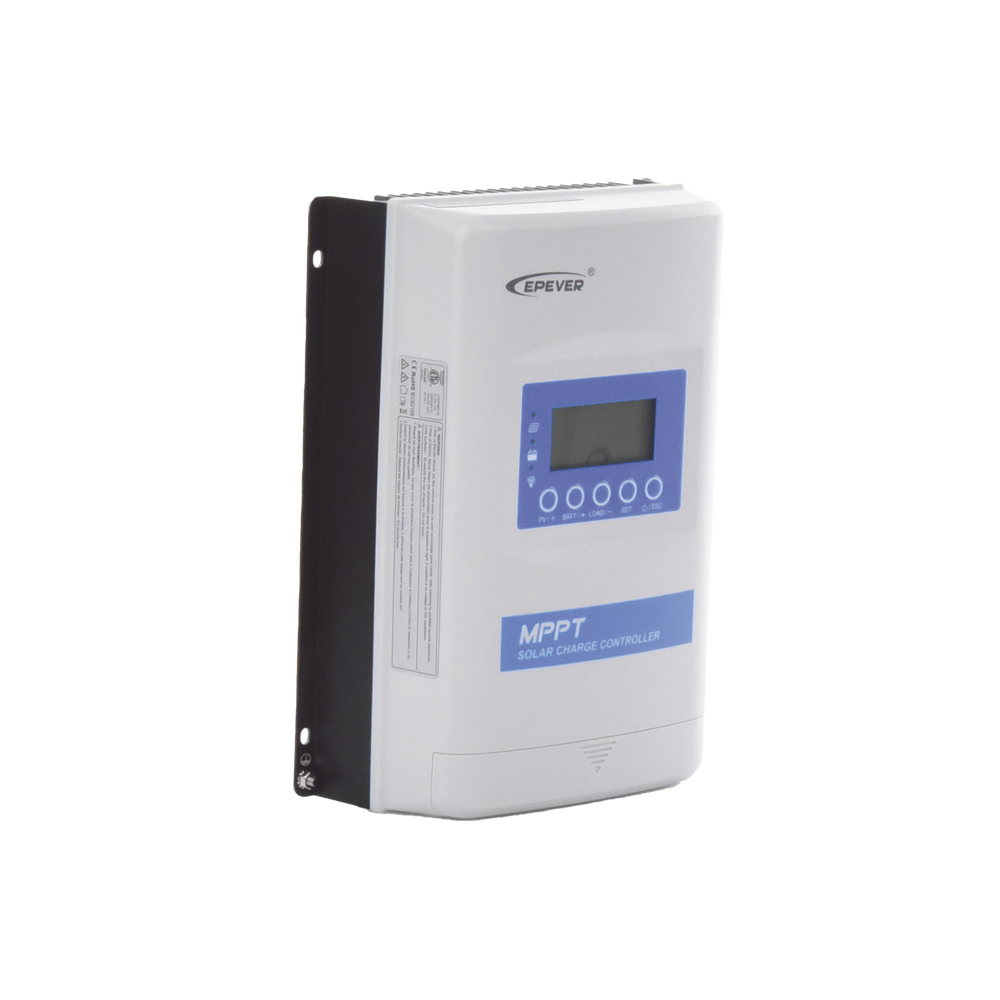 Controlador Solar MPPT 40A 12/24/36/48 V, Máximo Voltaje de Circuito Abierto Voc 150 Vcc, Configurable para Baterías de Litio