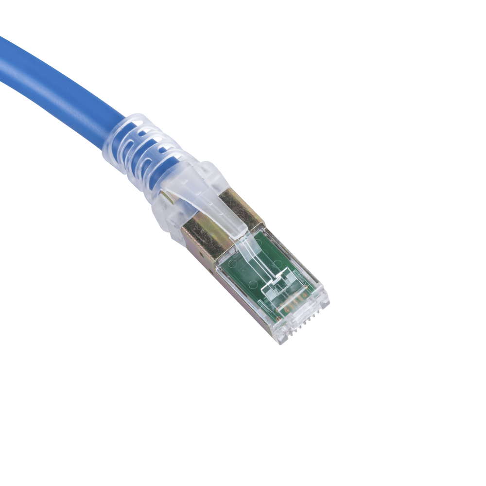 Patch Cord Z-MAX Cat6A UTP, CM, 2.13 Metros (7 Pies), Color Azul, Versión Bulk (Sin Empaque Individual)