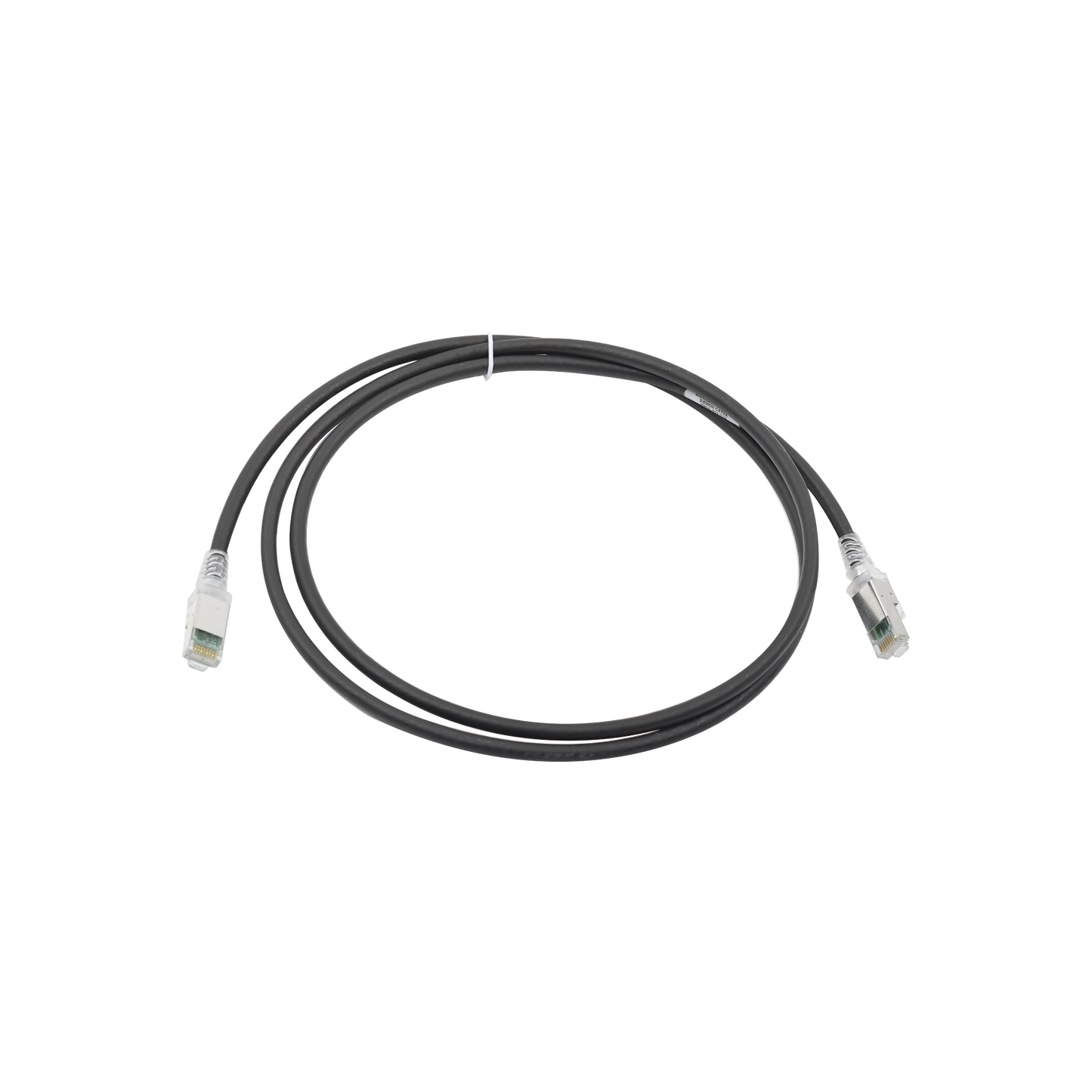 Patch Cord Z-MAX Cat6A S/FTP, CM/LS0H, 1.52 Metros (5 Pies), Color Negro, Versión Bulk (Sin Empaque Individual)