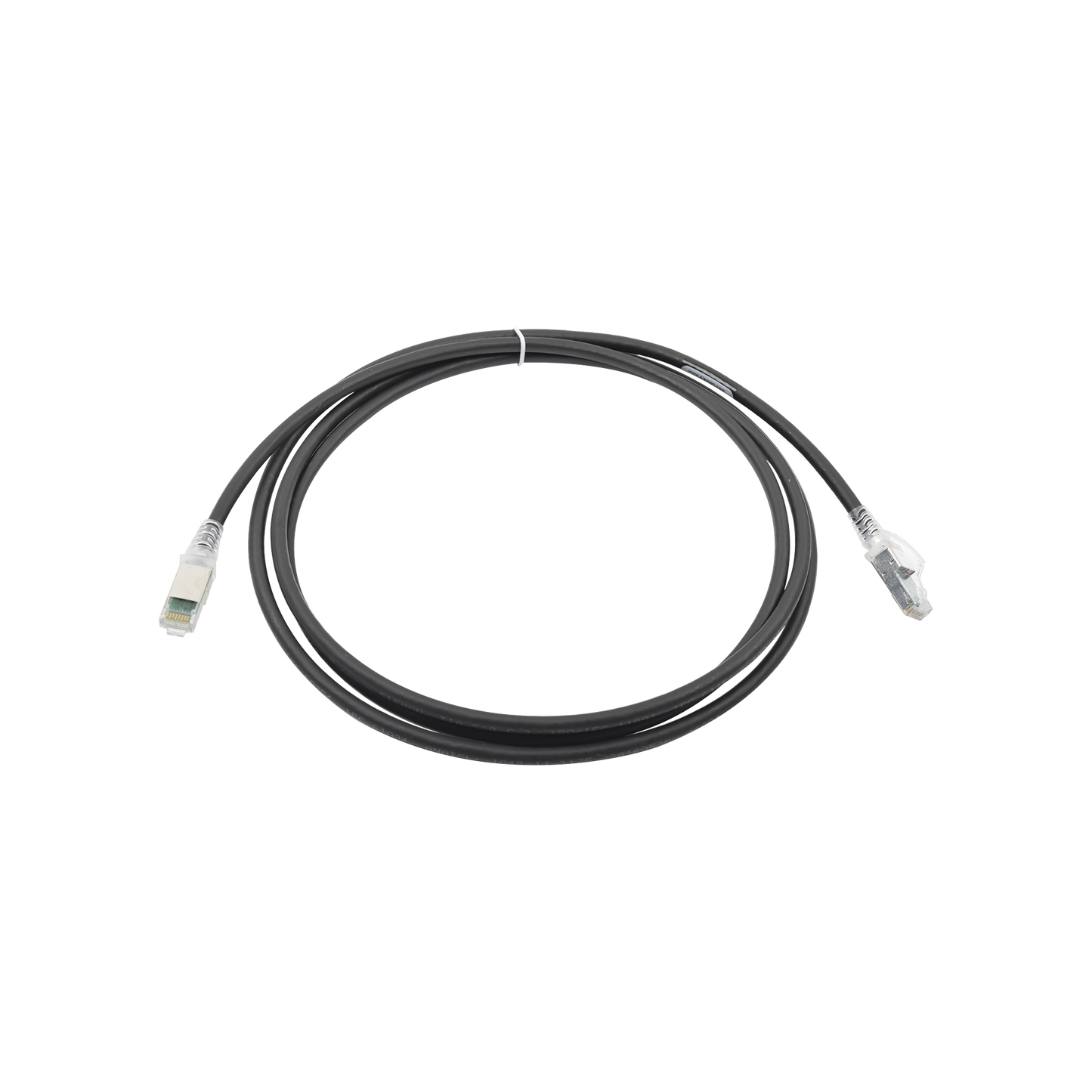 Patch Cord Z-MAX Cat6A S/FTP, CM/LS0H, 2.13 Metros (7 Pies), Color Negro
