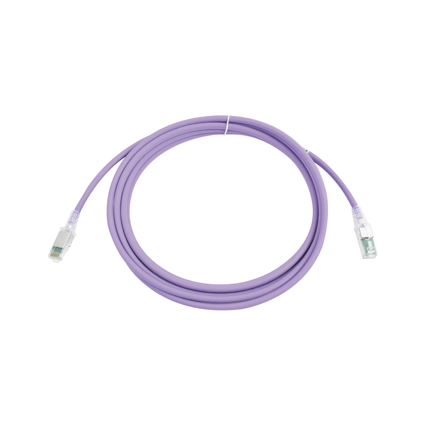 Patch Cord Z-MAX Cat6A S/FTP, CM/LS0H, 3.05 Metros (10 Pies), Color Violeta