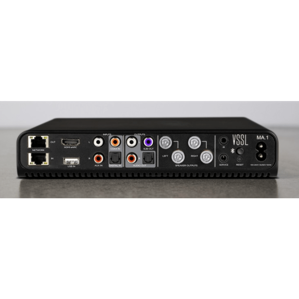 Amplificador de Audio Streaming | 1 Zona 2 Canales | Clase D 125W @ 8Ω | Native Streaming™ | AirPlay 2 | Google Cast | Bluetooth 5.3 | HDMI eARC | Multiroom Audio | BLAST™ LED