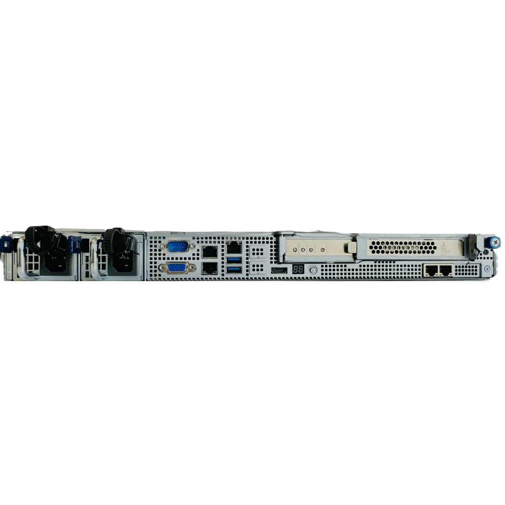 NVR Wisenet WAVE basada en Windows / Montable en Rack 1U / Incluye 1 licencia WAVE-PRO-04 / 470 Mbps throughput / Incluye 80 TB para almacenamiento