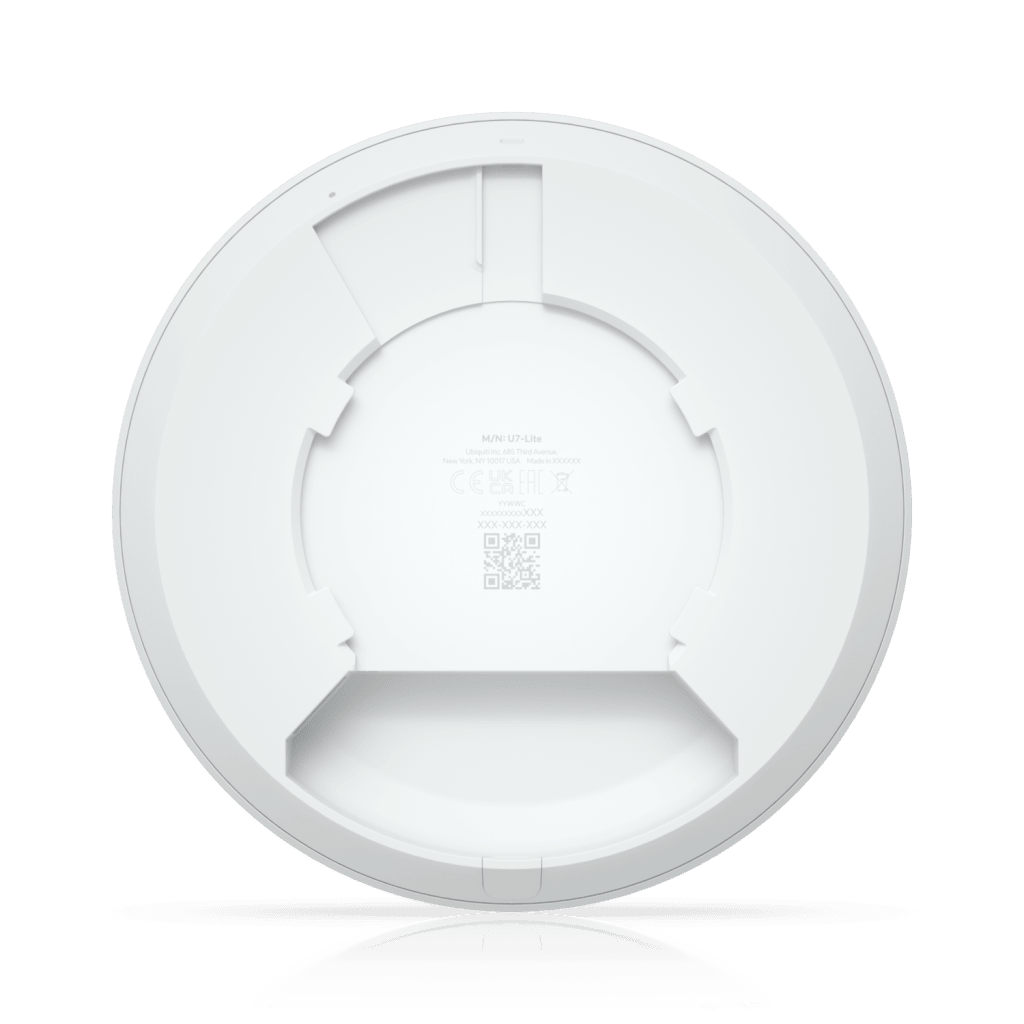 U7 Lite Wi-Fi 7 Doble Banda para Interiores con Cobertura de Hasta 115 m² y Soporte para Hasta 200 Usuarios