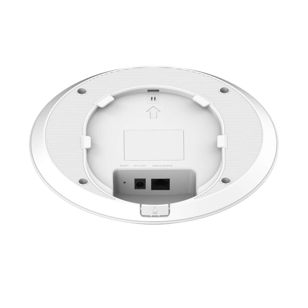 Punto de acceso Wi-Fi 7 para interior en techo hasta 3.57 Gbps doble banda 802.11be MU-MIMO 2x2