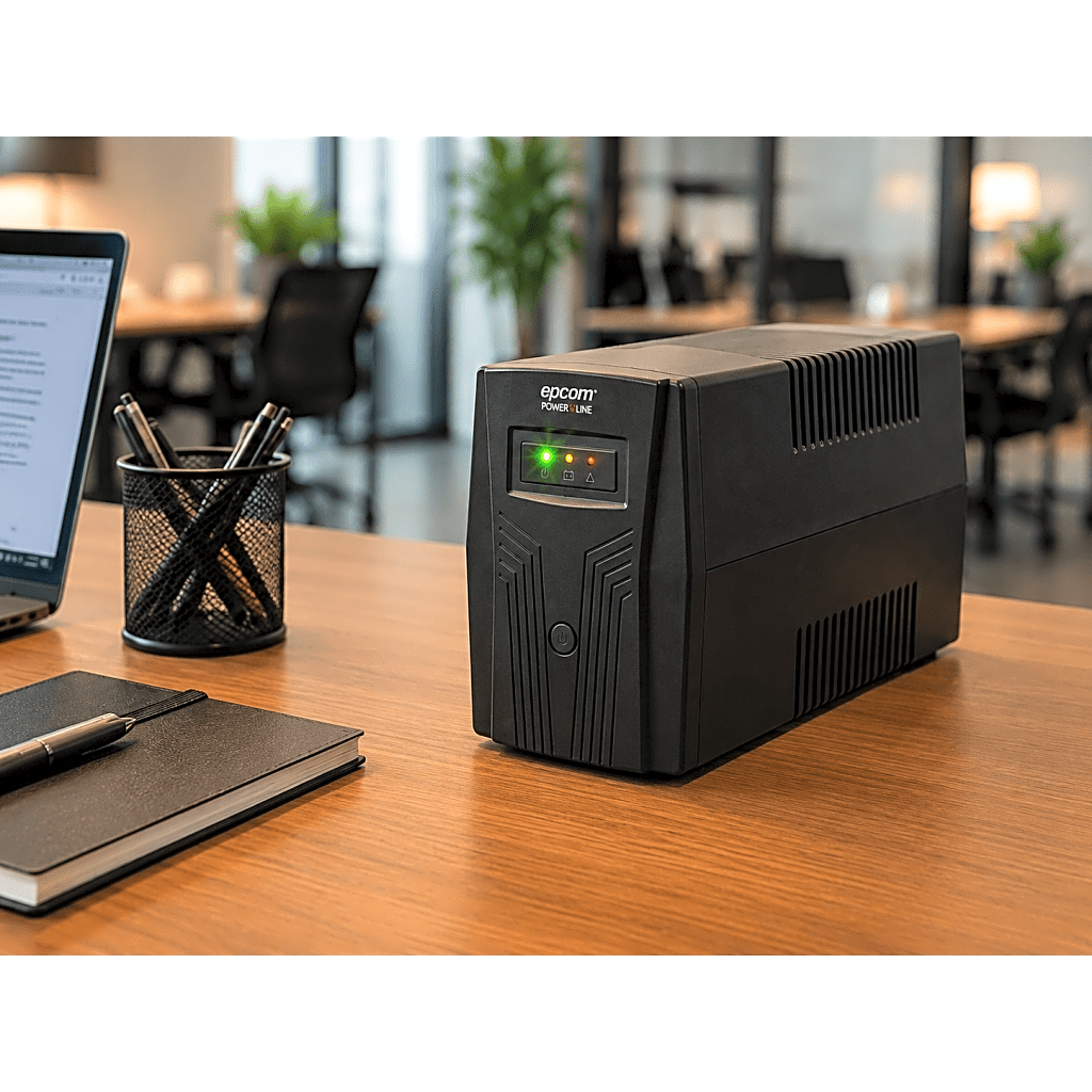UPS de 1,000VA/600W / Topología Línea Interactiva / Entrada y Salida 120 Vca / Clavija NEMA 5-15P / 6 Tomas NEMA 5-15R