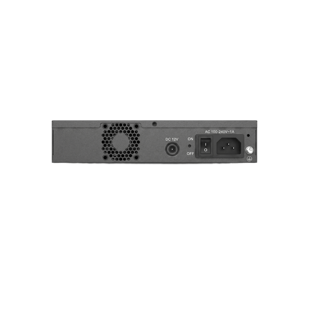 OLT de 1 puerto Combo GPON/XG(S)PON con 3 puertos Uplink (2 puertos Gigabit Ethernet + 1 puerto SFP/SFP+), hasta 128 ONU/ONT
