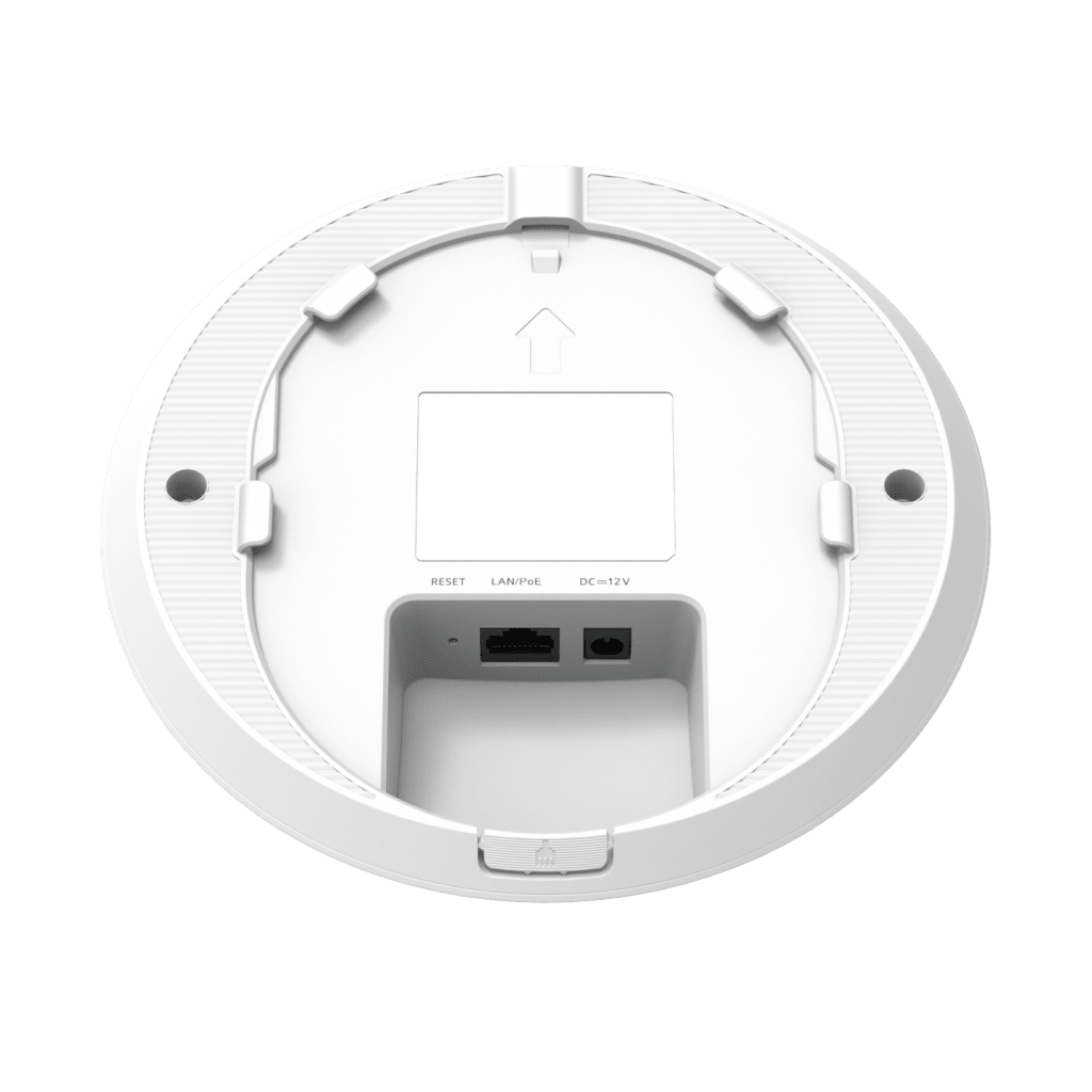 Punto de acceso Wi-Fi 6 para interior en techo hasta 1.77 Gbps doble banda 802.11ax MU-MIMO 2x2